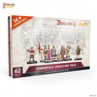Dungeons & Lasers - Townsfolk Miniautre pack