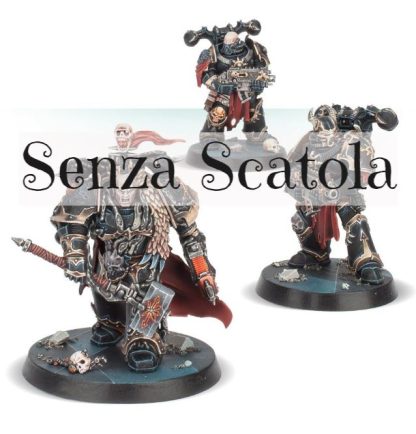 Blackstone Fortress - Obsidius Mallex + 2 Chaos Space Marines