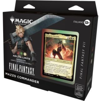 Commander Final Fantasy - Abilità Limite: Cloud (Rosso/Verde/Bianco)