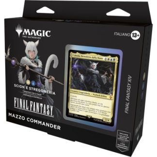 Commander Final Fantasy - Scion e Stregoneria: Y'shtola (Blu/Nero/Bianco)