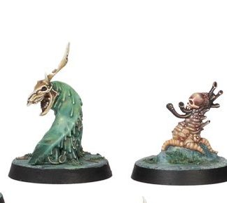 Warhammer Quest - Darkwater: 3x Mire Kelpies + 1 Living Rot