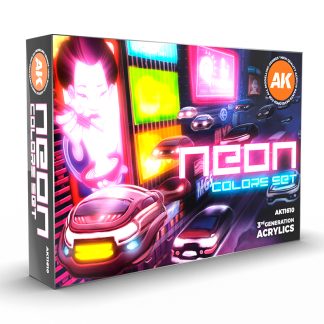 3Gen Acrylics: Neon Colors - Set da 6 Colori