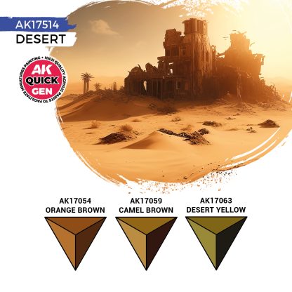 Quick Gen Set - Desert - Set da 3 Colori