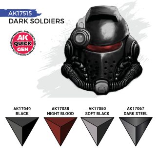 Quick Gen Set - Dark Soldiers - Set da 4 Colori