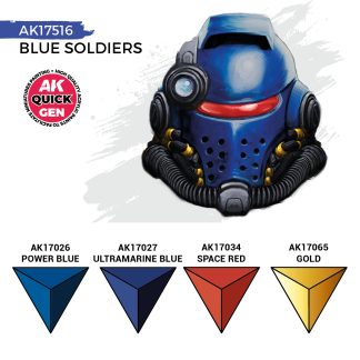 Quick Gen Set - Blue Soldiers - Set da 4 Colori
