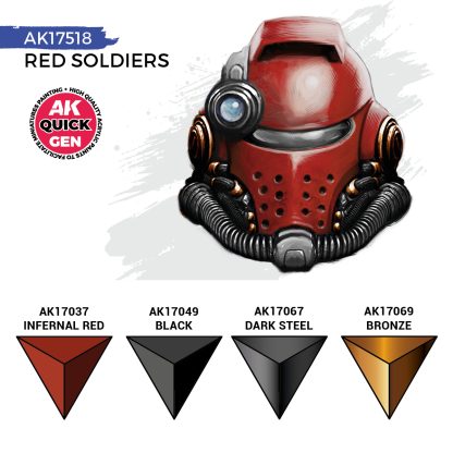 Quick Gen Set - Red Soldiers - Set da 4 Colori