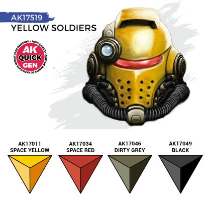 Quick Gen Set - Yellow Soldiers - Set da 4 Colori