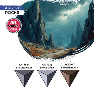 Quick Gen Set - Rocks - Set da 3 Colori