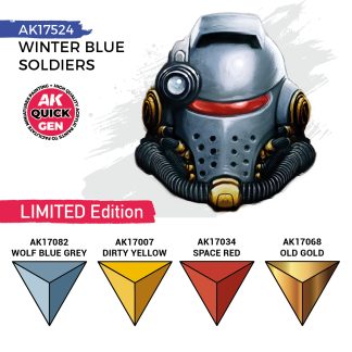 Quick Gen Set - Winter Blue Soldiers - Set da 4 Colori