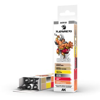 Playmarkers: Heroes - Set da 6 colori