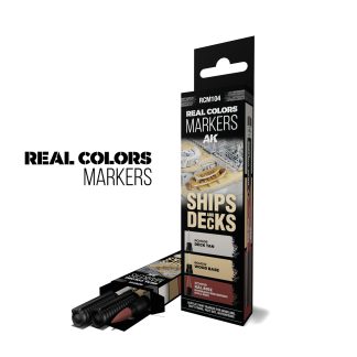 Real Color Makers: Ships & Decks - Set da 3 colori