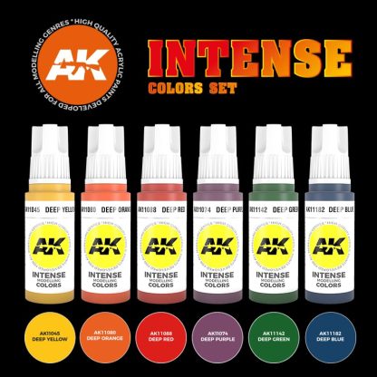 3Gen Acrylics: Intense Colors - Set da 6 Colori - immagine 2