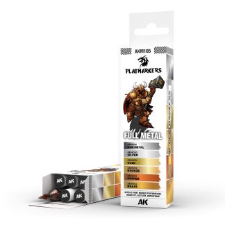 Playmarkers: Full Metal - Set da 6 colori